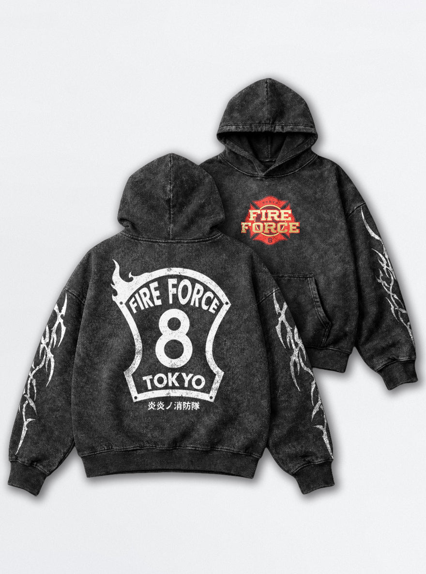 Eight Shield – Hoodie – mockup | Fire Force