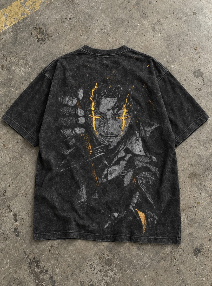 Ember Gaze – T-Shirt – flat-lay | Fire Force