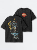 Flame Runner – T-Shirt – mockup | Fire Force