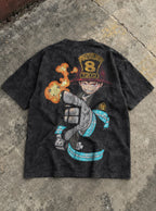 Ignition Gauntlet – T-Shirt – flat-lay | Fire Force