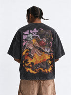 Joker Throw – T-Shirt – model shot | Fire Force