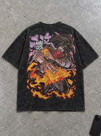 Joker Throw – T-Shirt – flat-lay | Fire Force