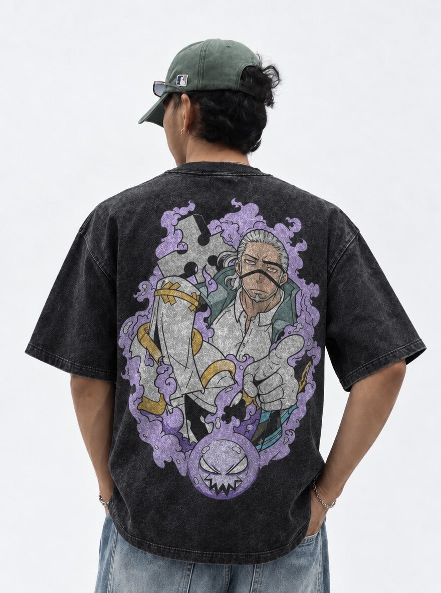 Puzzle Phantom – T-Shirt – model shot | Fire Force