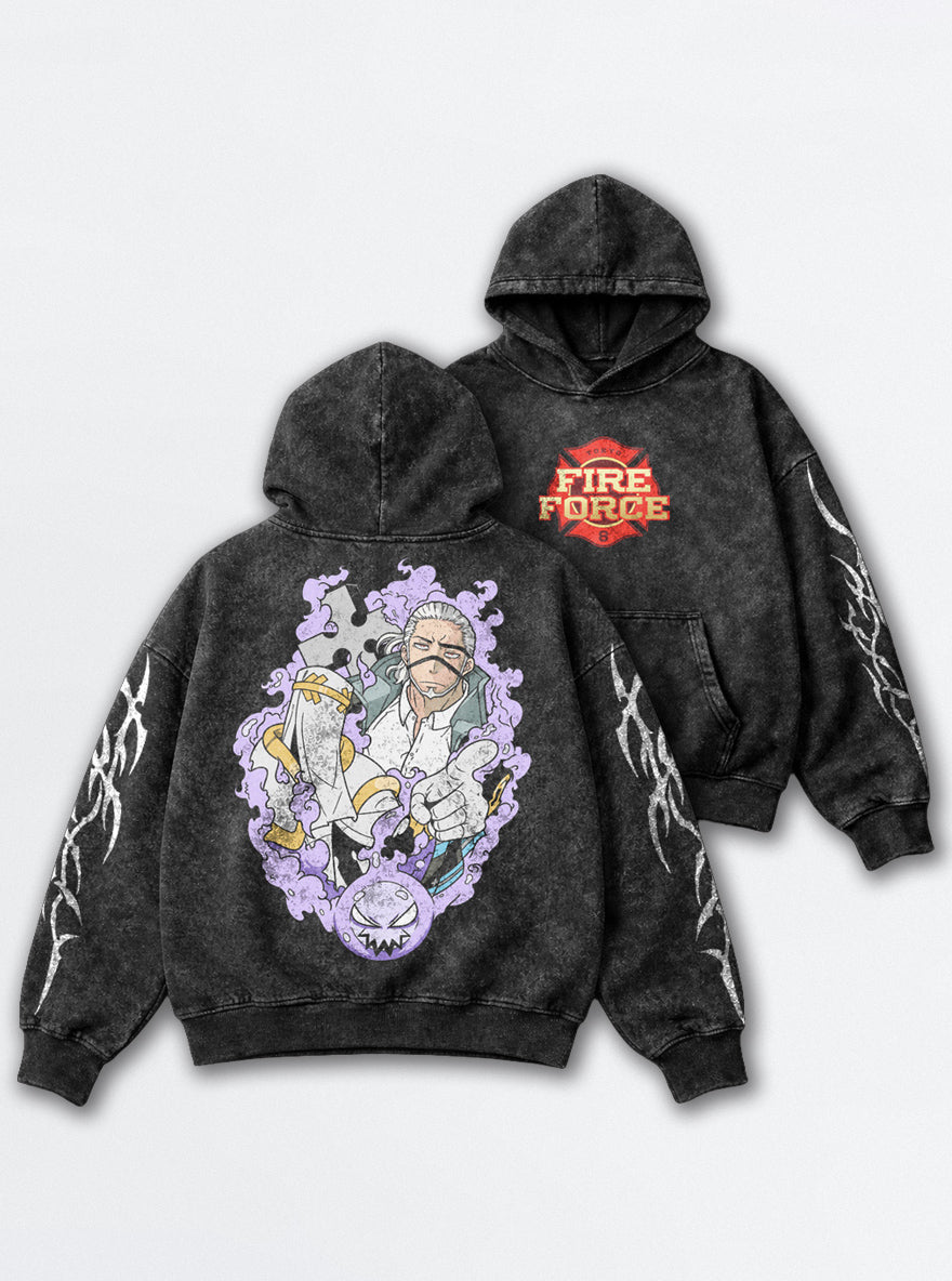 Puzzle Phantom – Hoodie – mockup | Fire Force