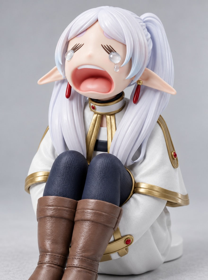 Frieren Crying Figure – close-up | Frieren