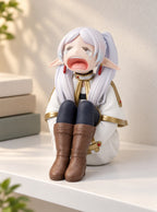 Frieren Crying Figure – on a display shelf | Frieren
