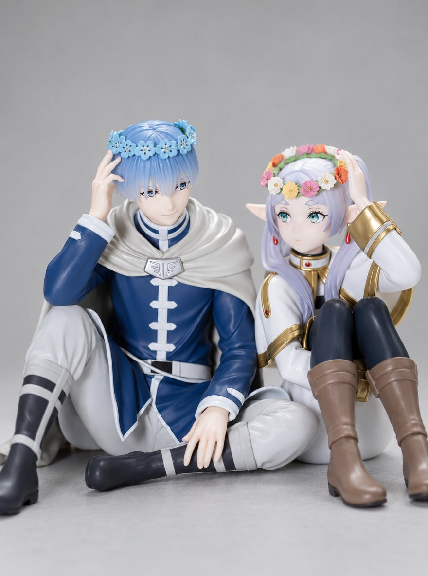 Himmel & Frieren Flower Crown Figure – close-up | Frieren