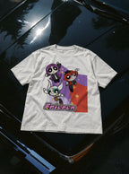 Frieren – White Tee – flat-lay | Meme Tees