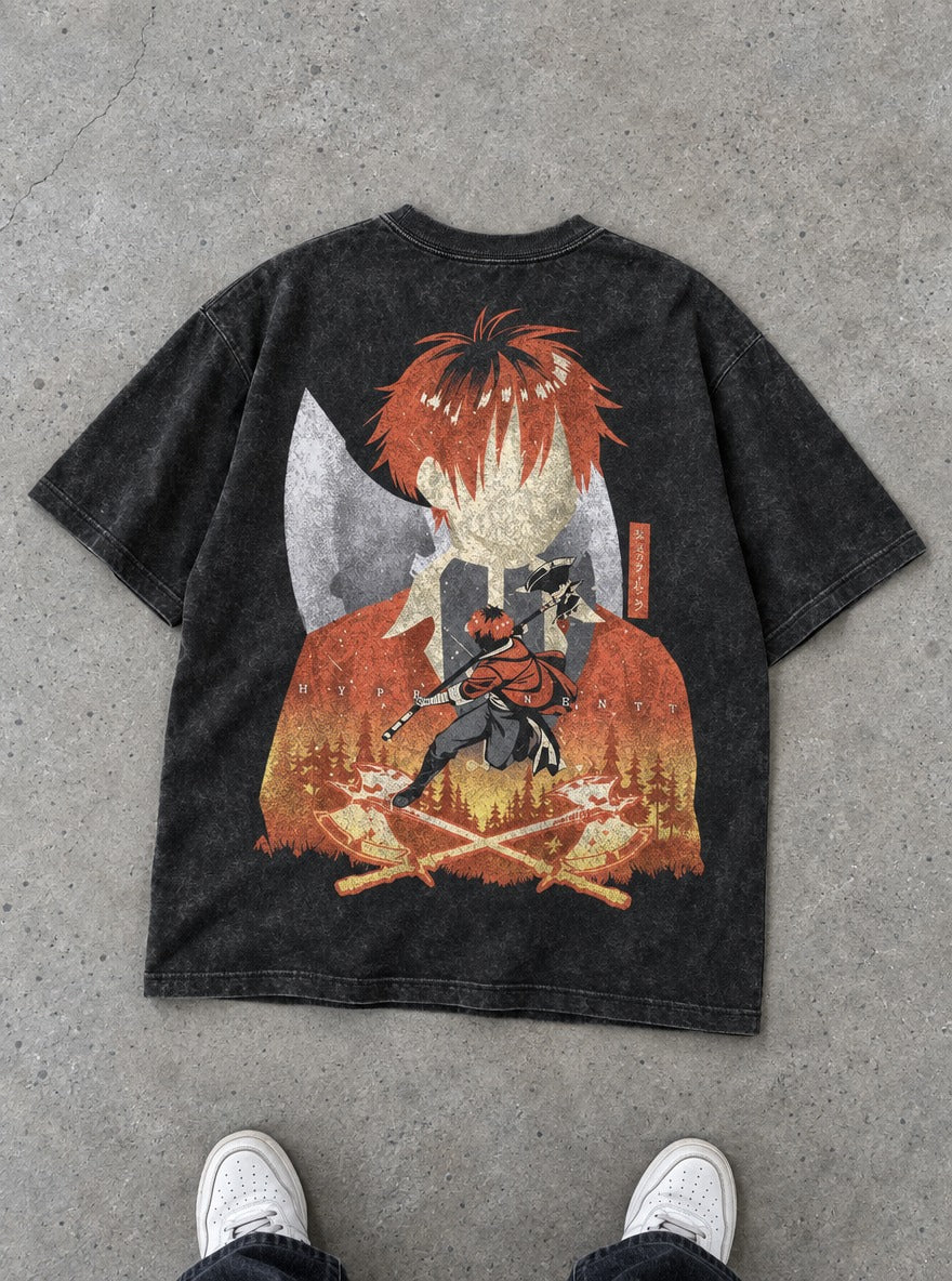 Stark Silhouette – T-Shirt – flat-lay | Frieren