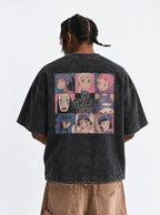 Heroes Grid – T-Shirt – model shot | Ghibli