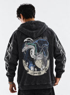 Forest Spirits – Hoodie – model shot | Ghibli