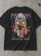 Yubaba's Glare – T-Shirt – flat-lay | Ghibli