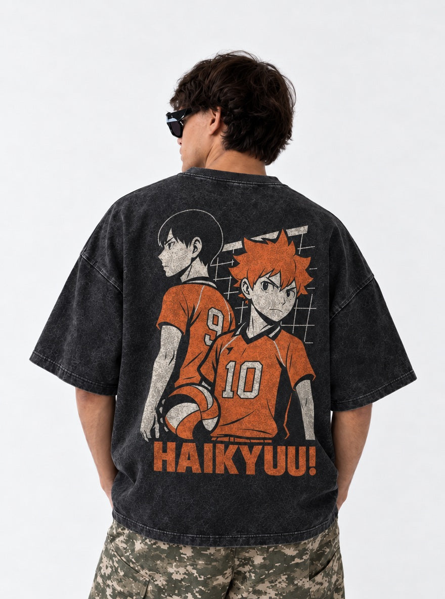 Freak Duo – T-Shirt – model shot | Haikyuu