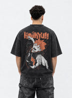 Hinata Charge – T-Shirt – model shot | Haikyuu