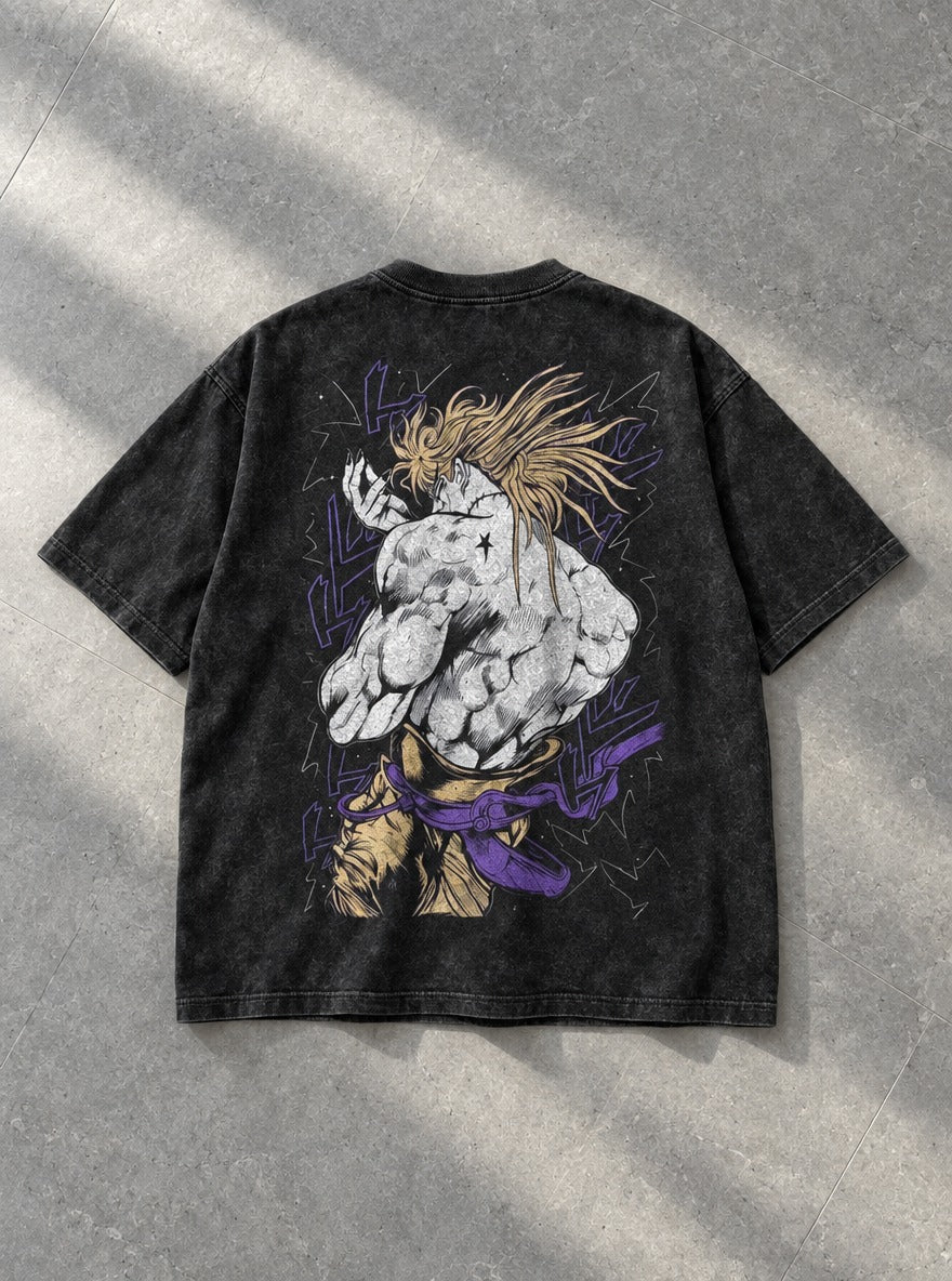 Dio Stance – T-Shirt – flat-lay | JoJo