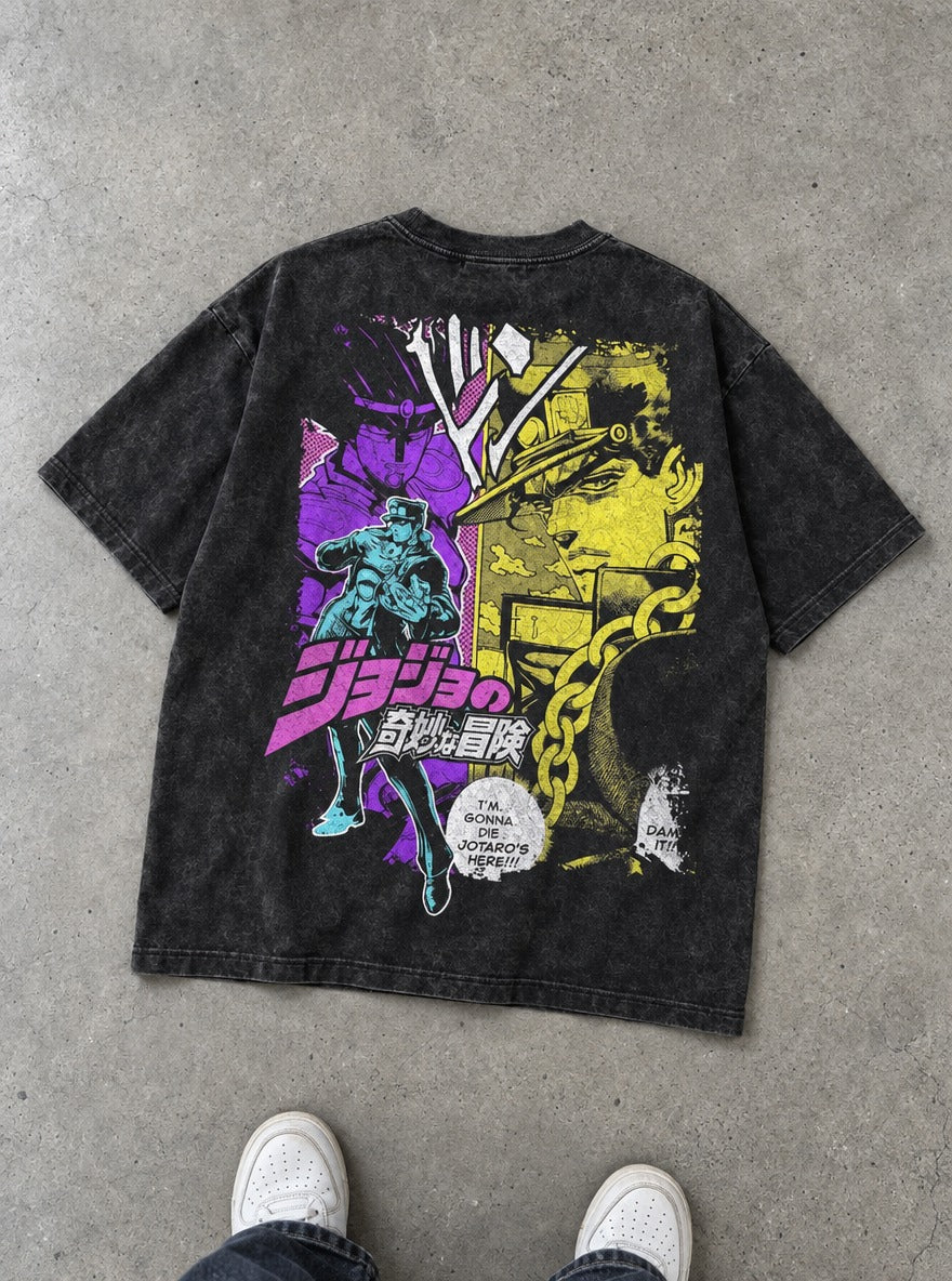 Jotaro's Here – T-Shirt – flat-lay | JoJo