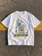 Jojolion – White Tee – flat-lay | Meme Tees