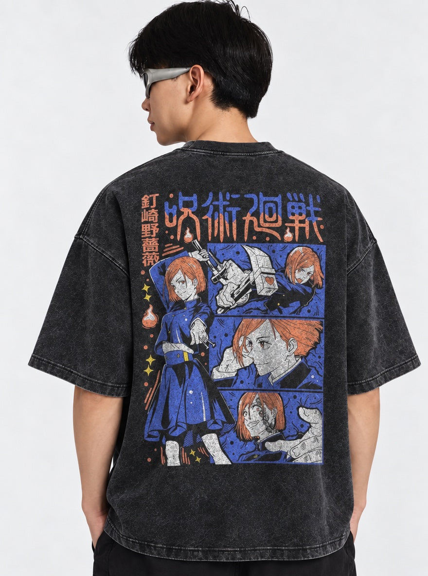 Nobara Hammer – T-Shirt – model shot | Jujutsu Kaisen