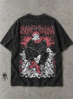 Sukuna Skull Throne – T-Shirt – flat-lay | Jujutsu Kaisen