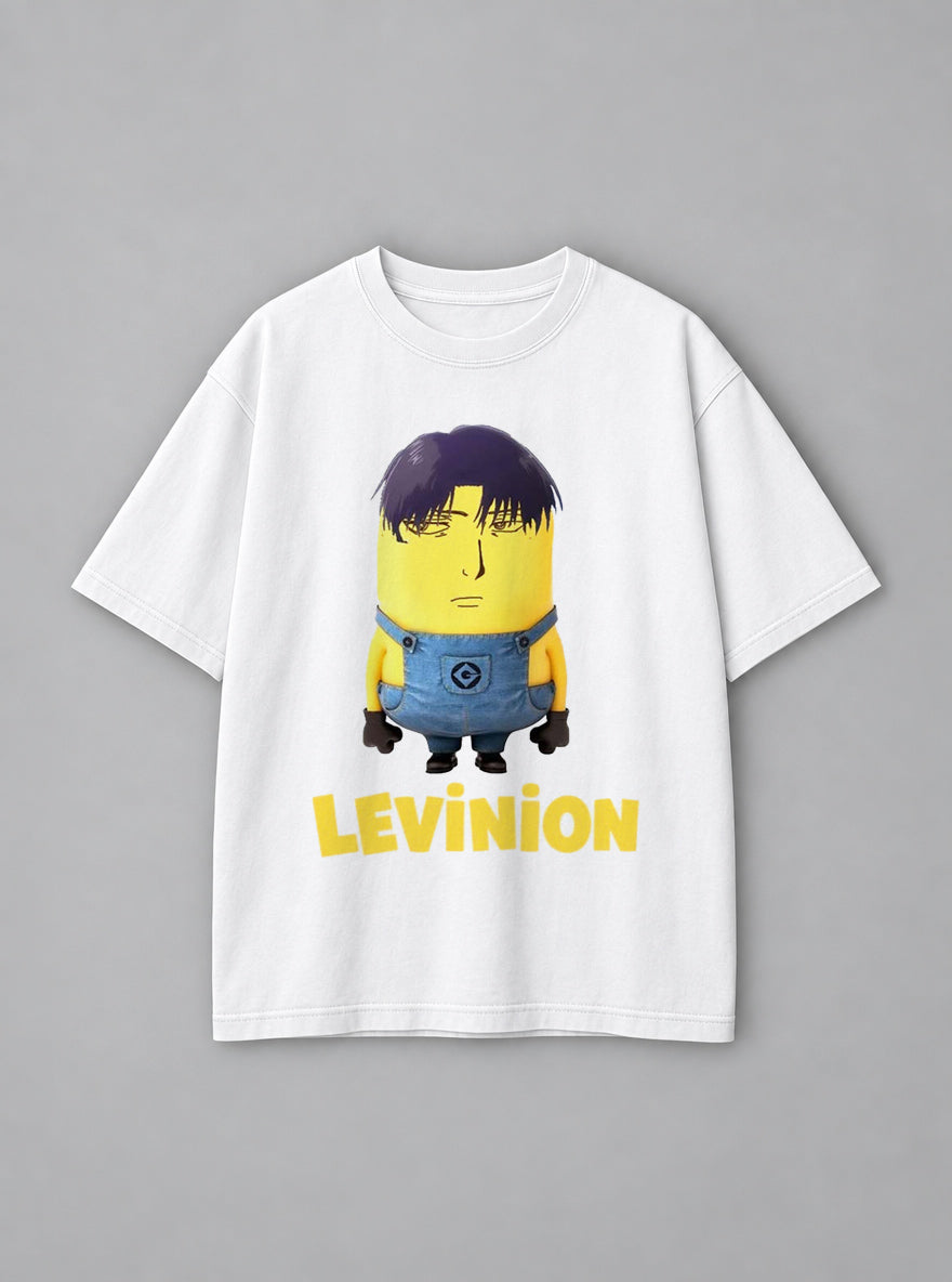 Levinion – White Tee – mockup | Meme Tees