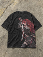 Scarlet Fury – T-Shirt – flat-lay | Mushoku Tensei