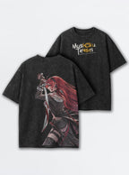 Scarlet Fury – T-Shirt – mockup | Mushoku Tensei