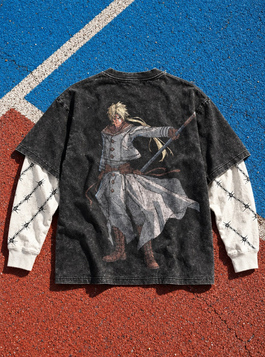 Wandering Sage – Double Sleeves – flat-lay | Mushoku Tensei