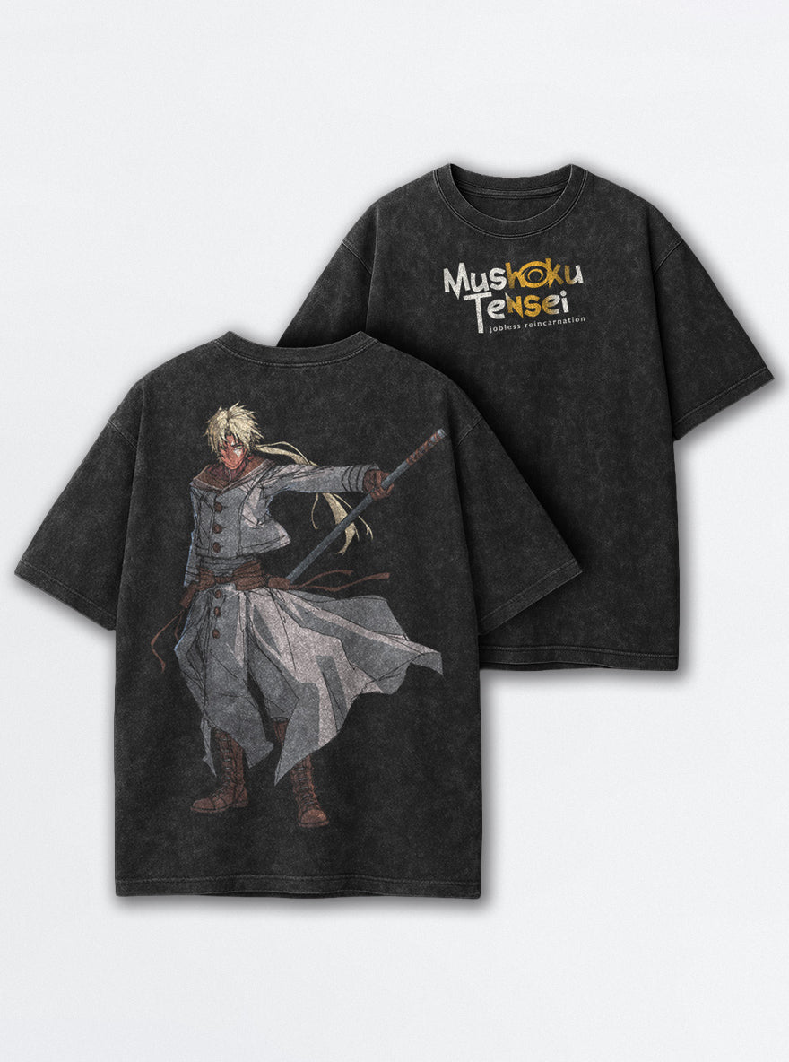Wandering Sage – T-Shirt – mockup | Mushoku Tensei
