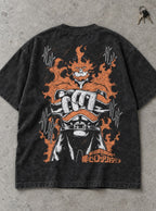 Endeavor Flames – T-Shirt – flat-lay | My Hero Academia