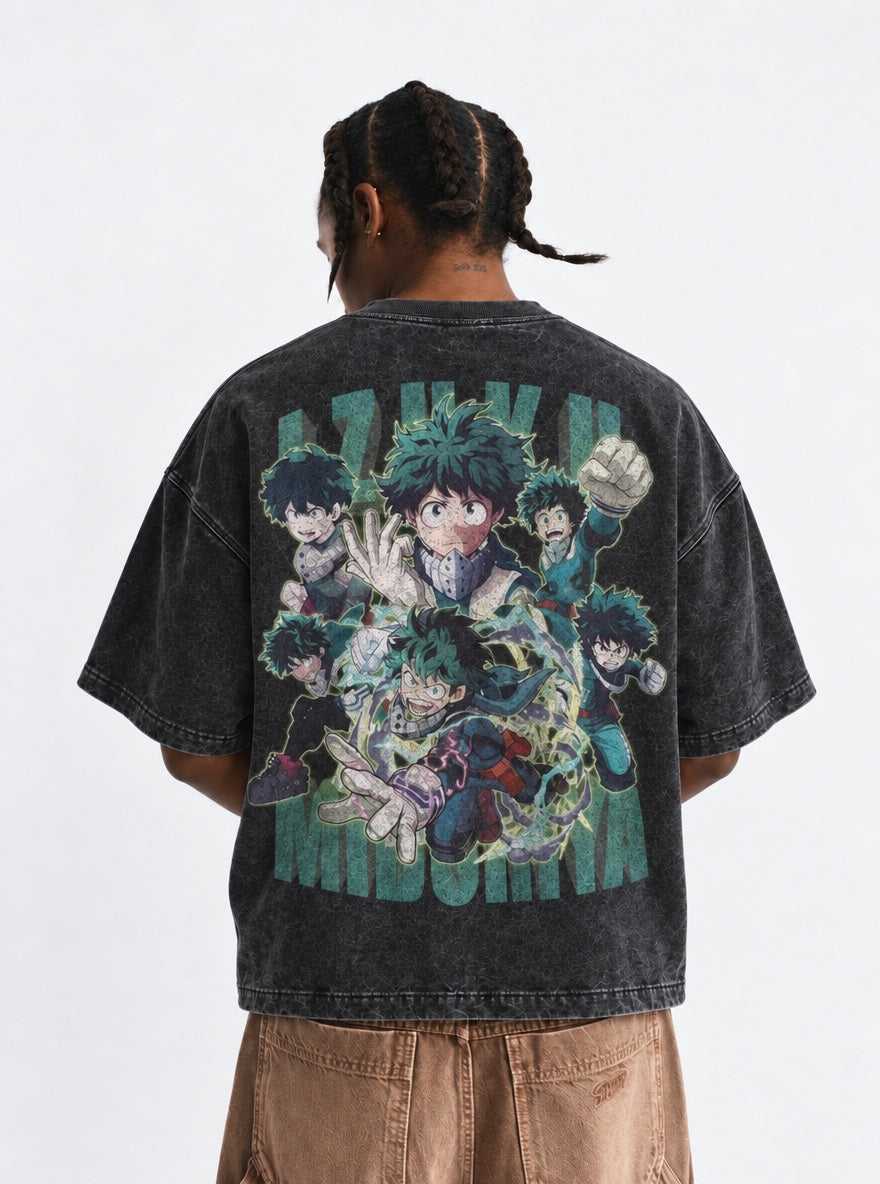Izuku Midoriya – T-Shirt – model shot | My Hero Academia