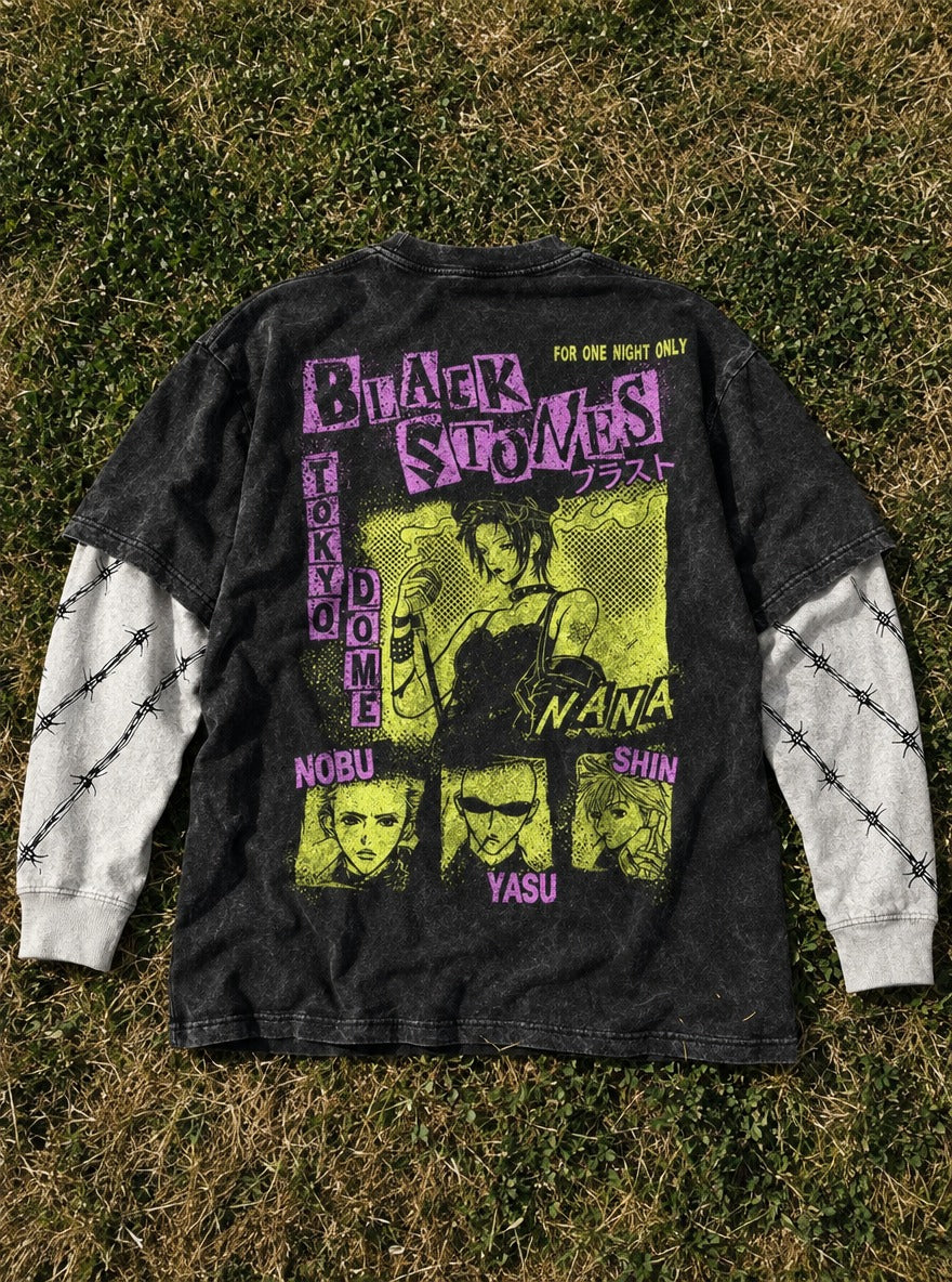 Center Mic – Double Sleeves – flat-lay | Nana