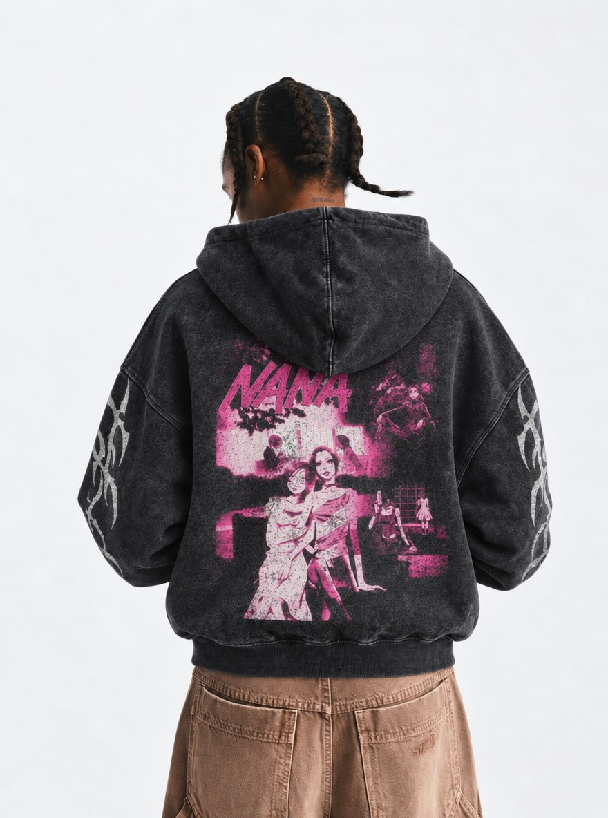Close Collage – Hoodie – model shot | Nana
