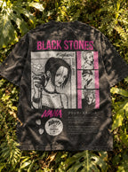 Magenta Frames – T-Shirt – flat-lay | Nana
