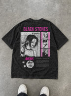 Magenta Frames – T-Shirt – flat-lay | Nana