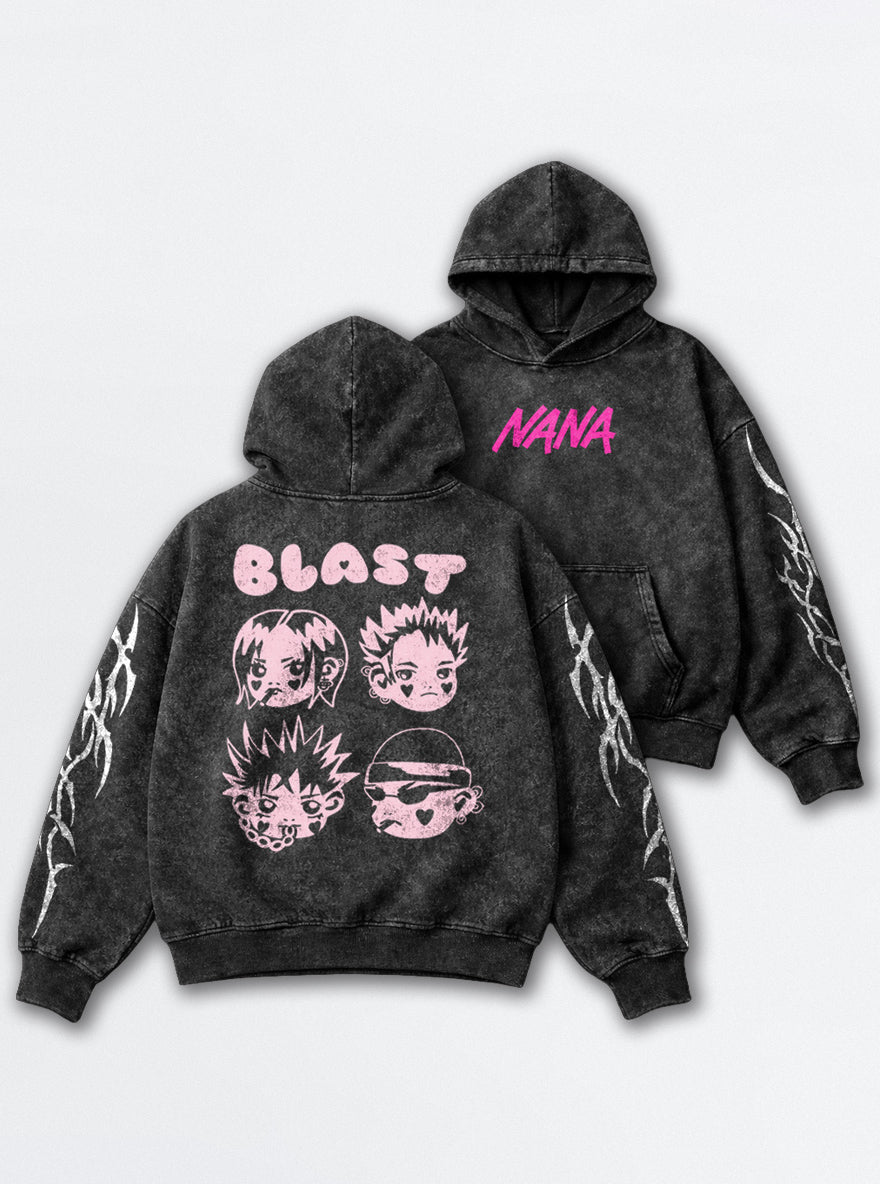 Pink Chibi – Hoodie – mockup | Nana