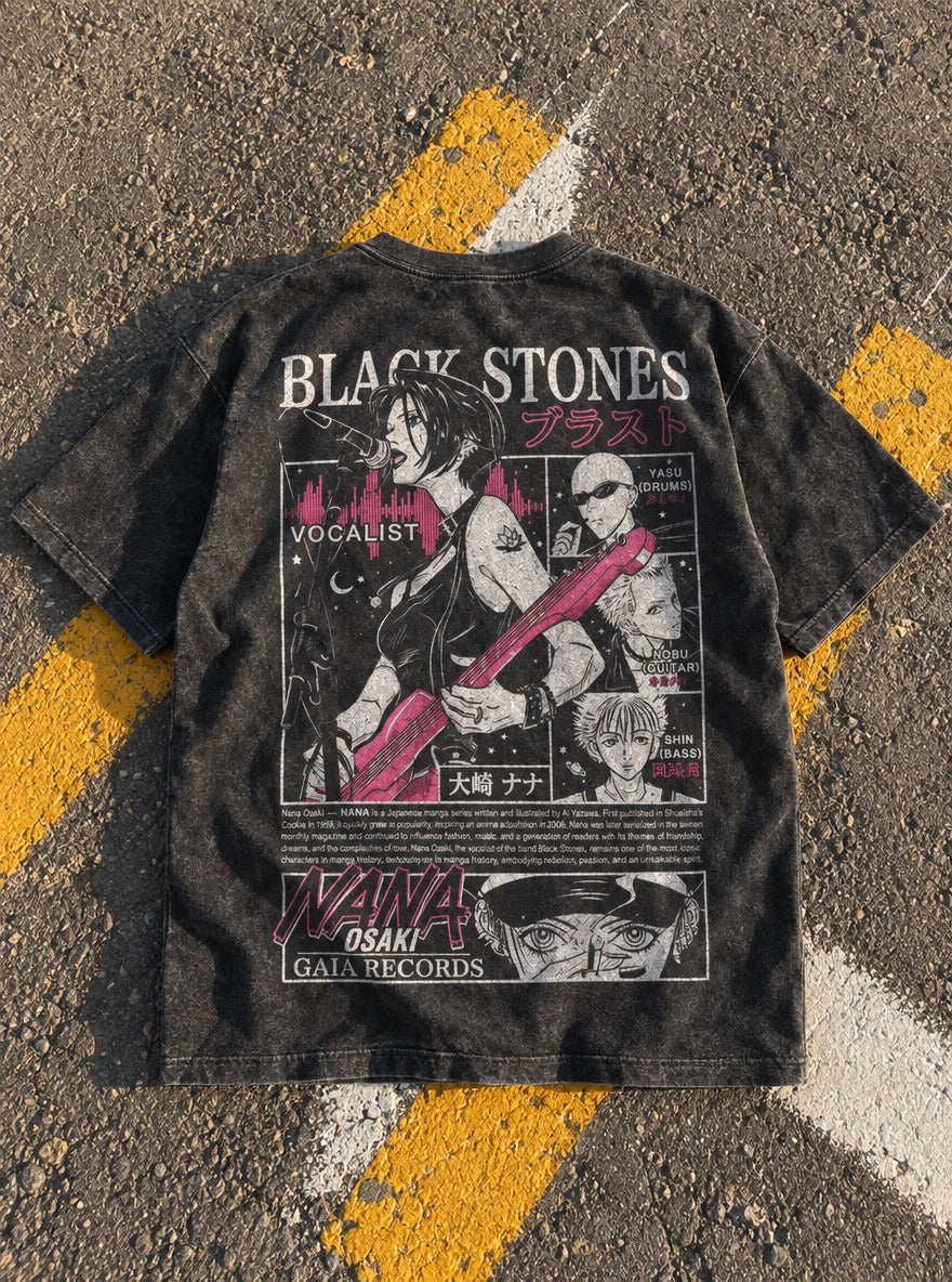 Pink Frontwoman – T-Shirt – flat-lay | Nana