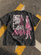 Twin Contrast – T-Shirt – flat-lay | Nana