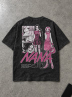 Twin Contrast – T-Shirt – flat-lay | Nana