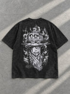Ace Hat Flames – T-Shirt – flat-lay | One Piece