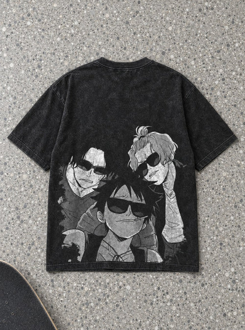 ASL Brothers – T-Shirt – flat-lay | One Piece