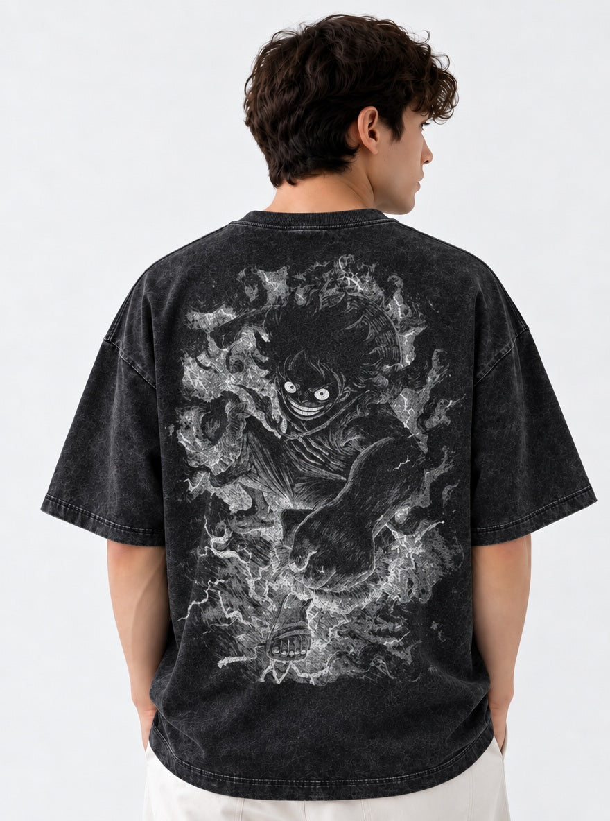 Gear 5 Storm – T-Shirt – model shot | One Piece
