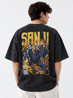 Sanji Fire Kick – T-Shirt – model shot | One Piece