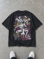 Luffy vs Kaido – T-Shirt – flat-lay | One Piece