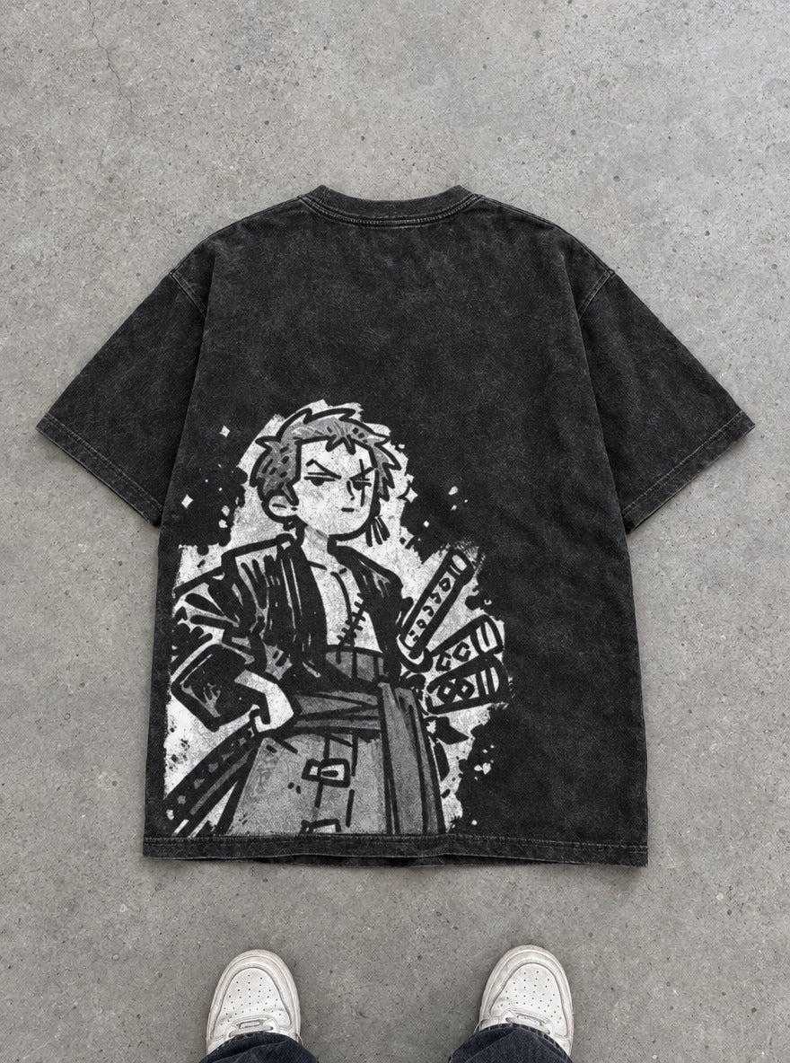 Wano Zoro – T-Shirt – flat-lay | One Piece