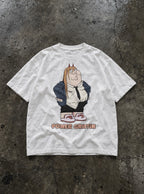 Power Griffin – White Tee – flat-lay | Meme Tees