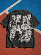 Angular Cast – T-Shirt – flat-lay | Re Zero
