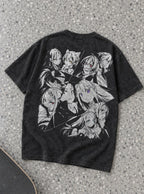 Angular Cast – T-Shirt – flat-lay | Re Zero
