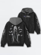 Outstretched Hands – Black & Grey Hoodie – mockup | Re Zero