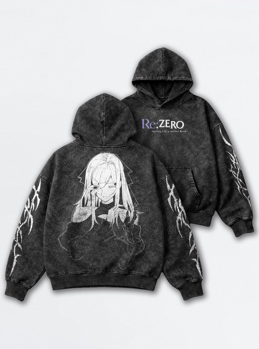 Petal Veil – Hoodie – mockup | Re Zero