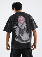 Pout Maid – T-Shirt – model shot | Re Zero